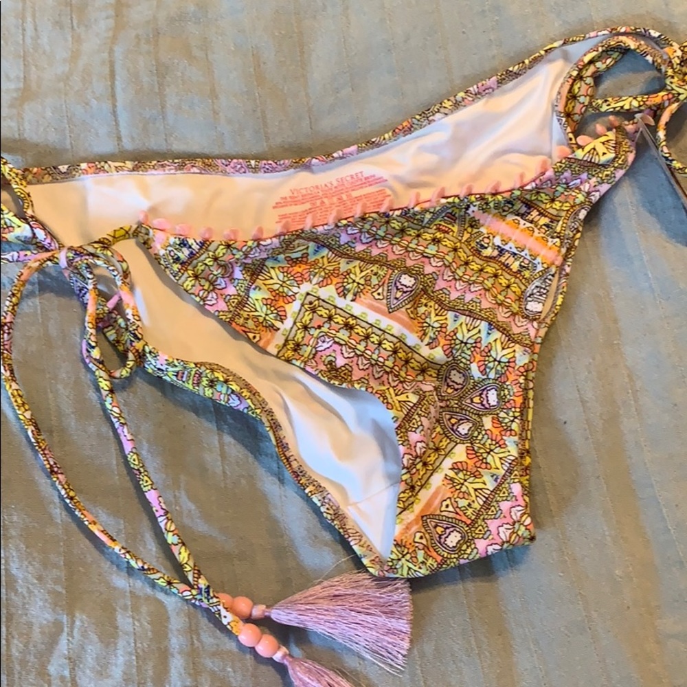 Victoria Secret tribal floral teeny bikini bottom